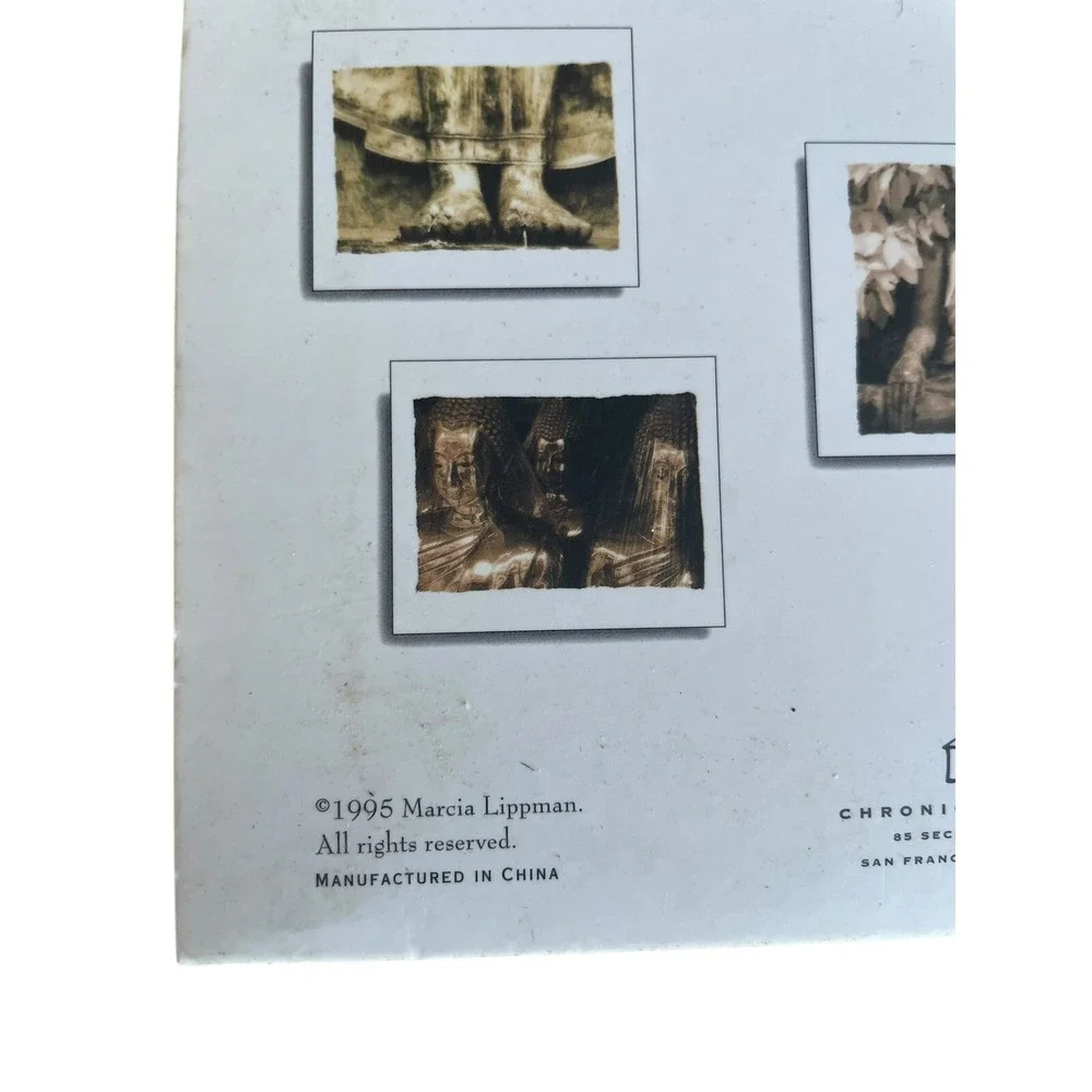 Vintage 1995 Buddha Notecards &‎ Envelopes Set of 20 Spiritual
